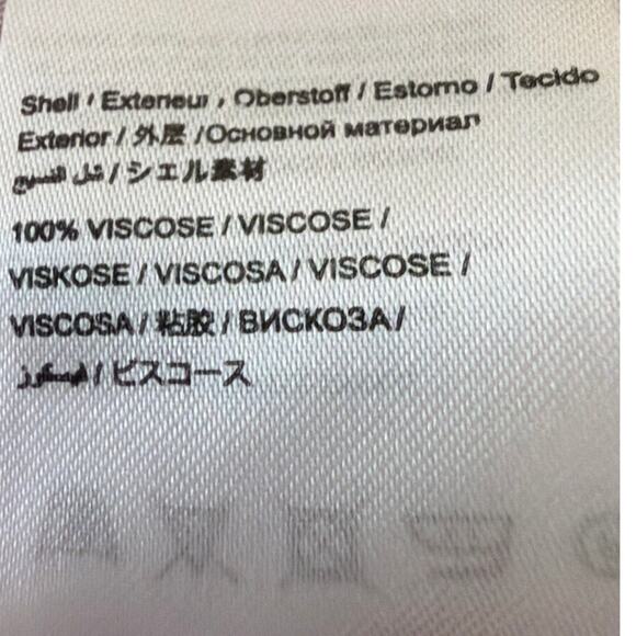 Farm Rio Anthrologie Midi Skirt Viscose Size M Bright Floral Size M Boho Indie - Picture 10 of 10